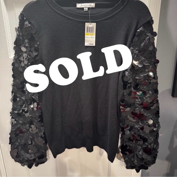 Sioni Sweaters - NWT Sioni Black Knit Sweater NWT Bloomingdales